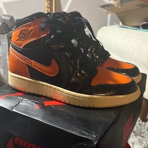 Shattered backboard 1